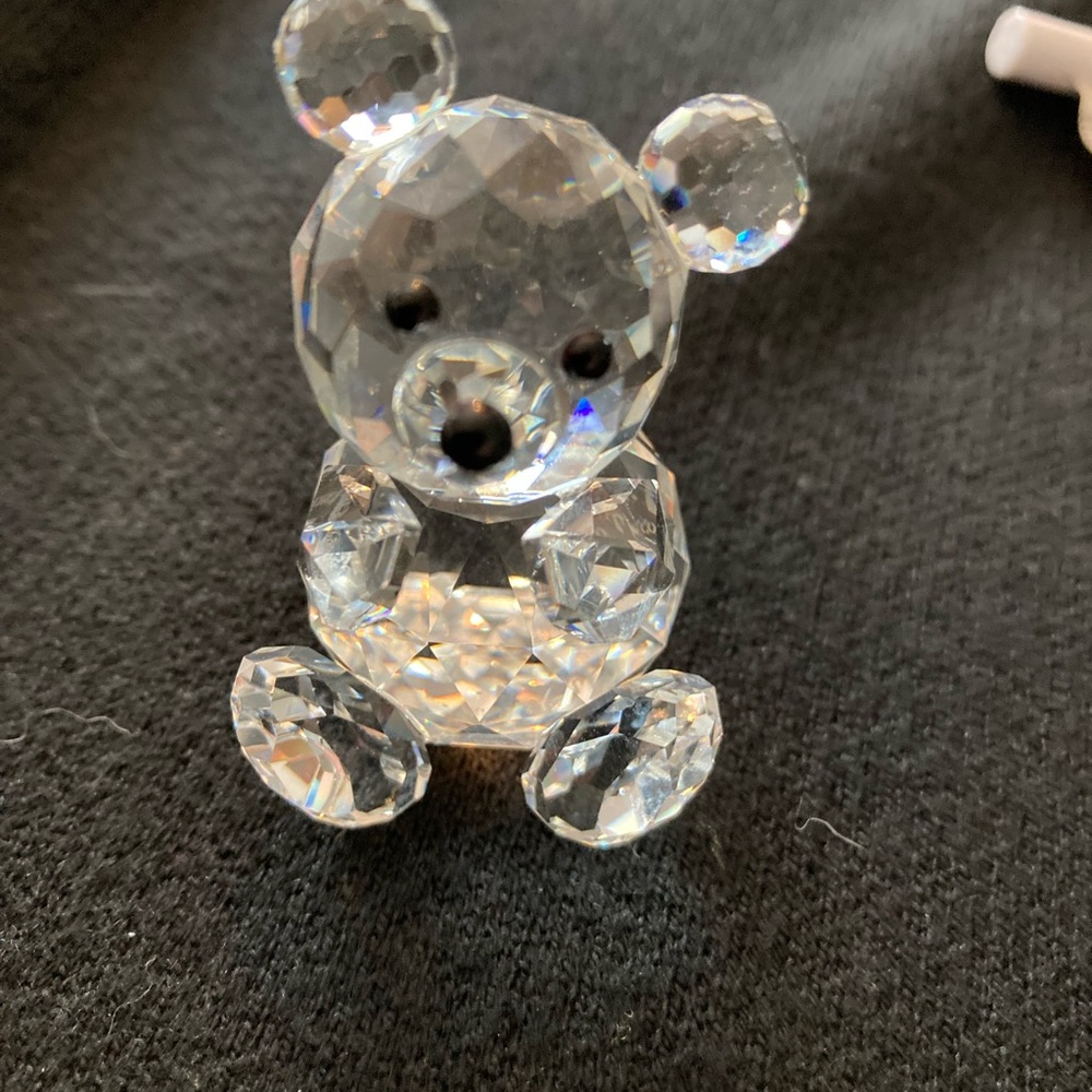 Swarovski crystal teddy bear